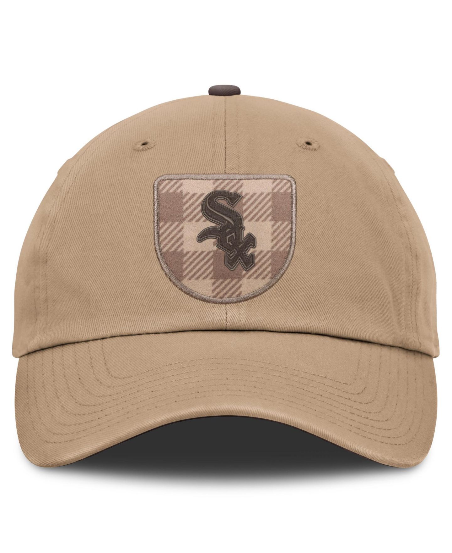 Мужская кепка Nike Light Brown Chicago White Sox Statement Club Adjustable Hat — фото 2