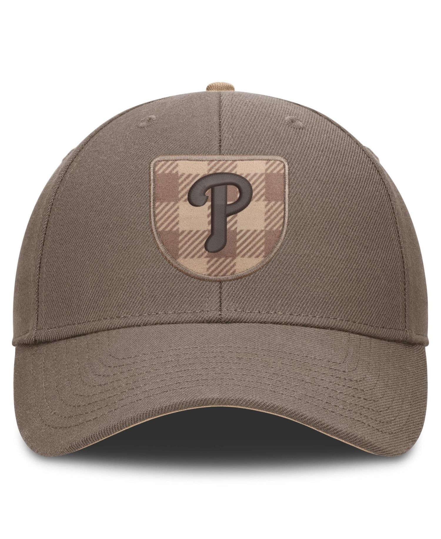 Men's Brown Philadelphia Phillies Statement Rise Adjustable Hat