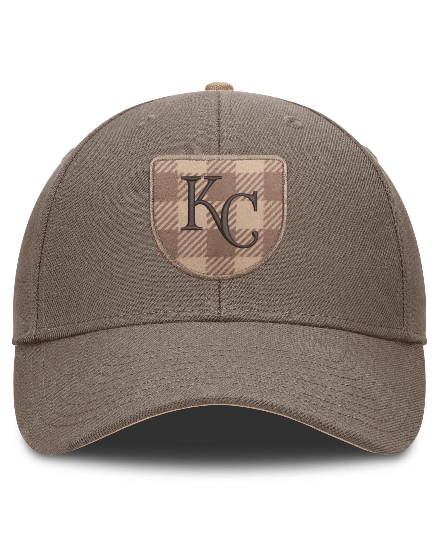 Men's Brown Kansas City Royals Statement Rise Adjustable Hat