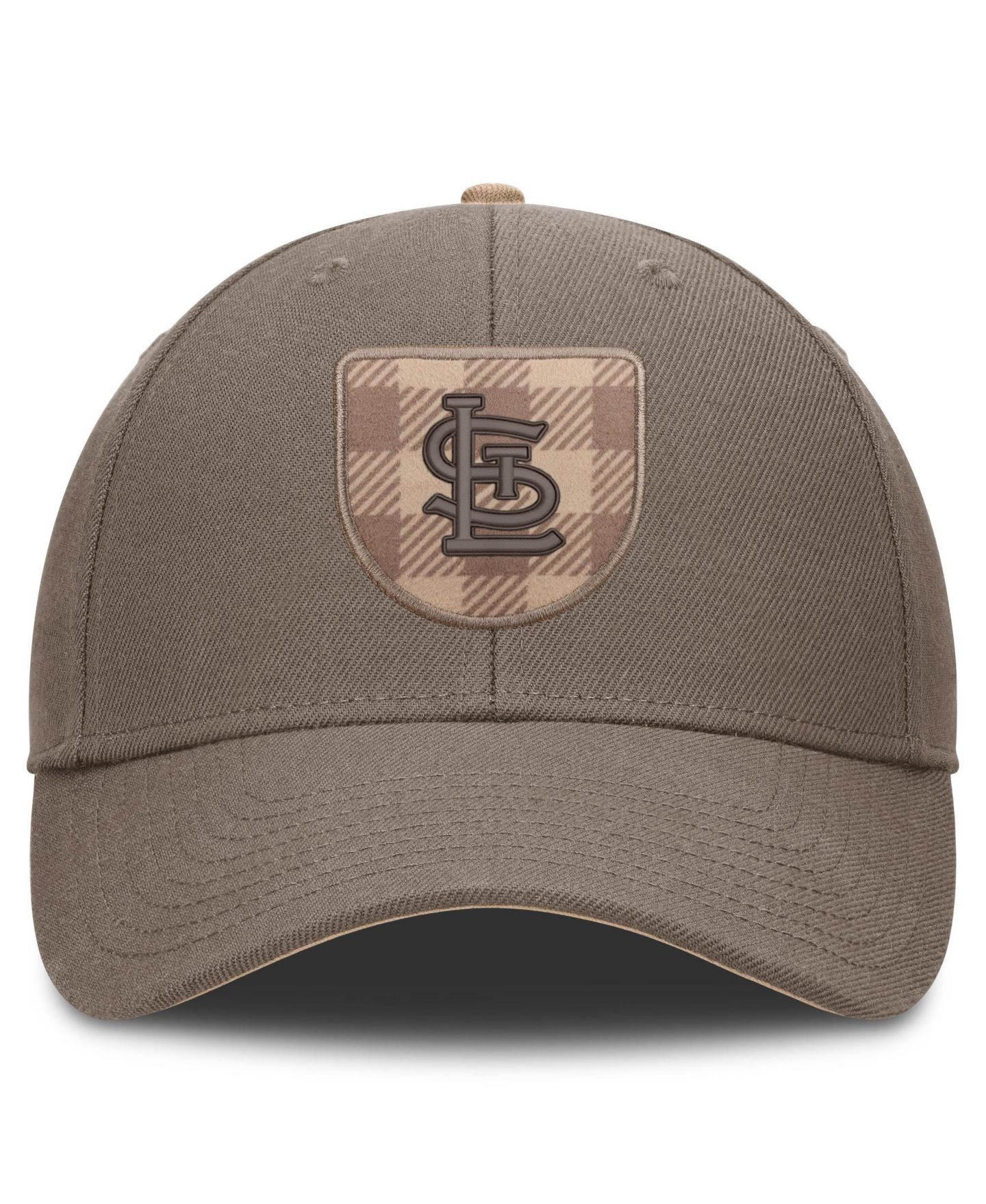 Мужская кепка Nike Brown St. Louis Cardinals Statement Rise Adjustable Hat — фото 2