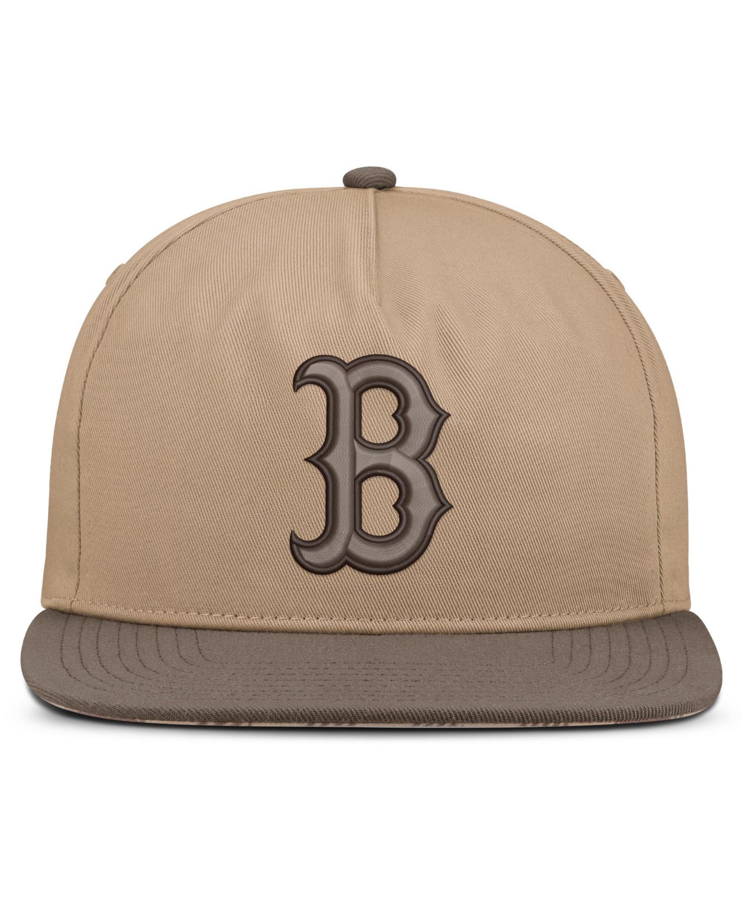 Men's Light Brown Boston Red Sox Statement Adjustable Hat