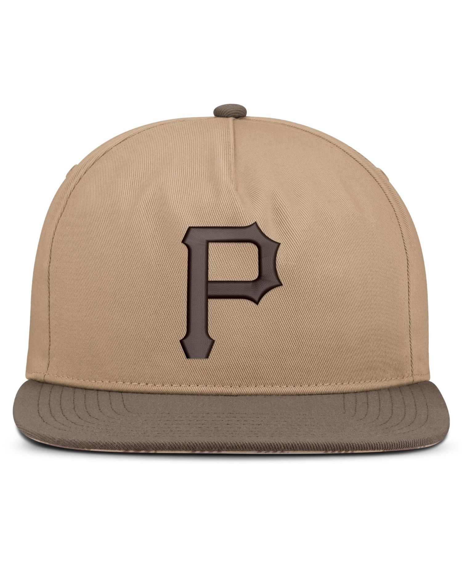 Men's Light Brown Pittsburgh Pirates Statement Adjustable Hat