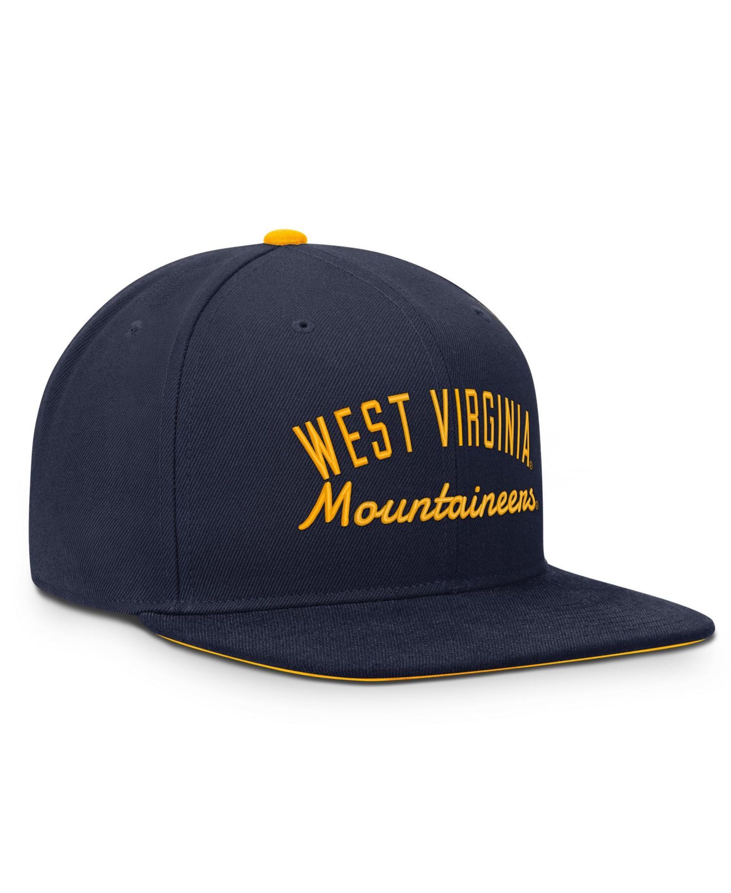 Men's Navy West Virginia Mountaineers Legacy snapback Hat