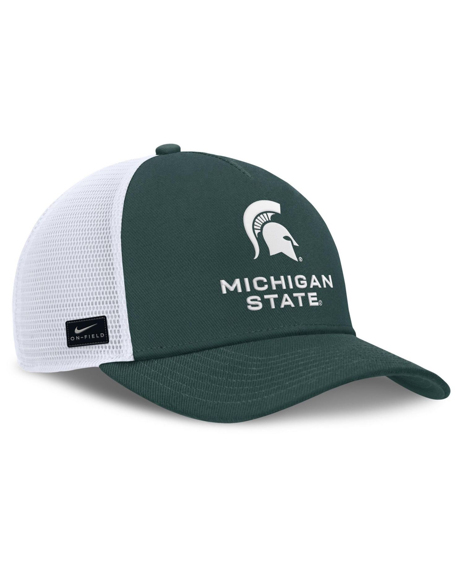 Men's and Women's Forest Green Michigan State Spartans 2026 On-Field Gameday Trucker Hat
