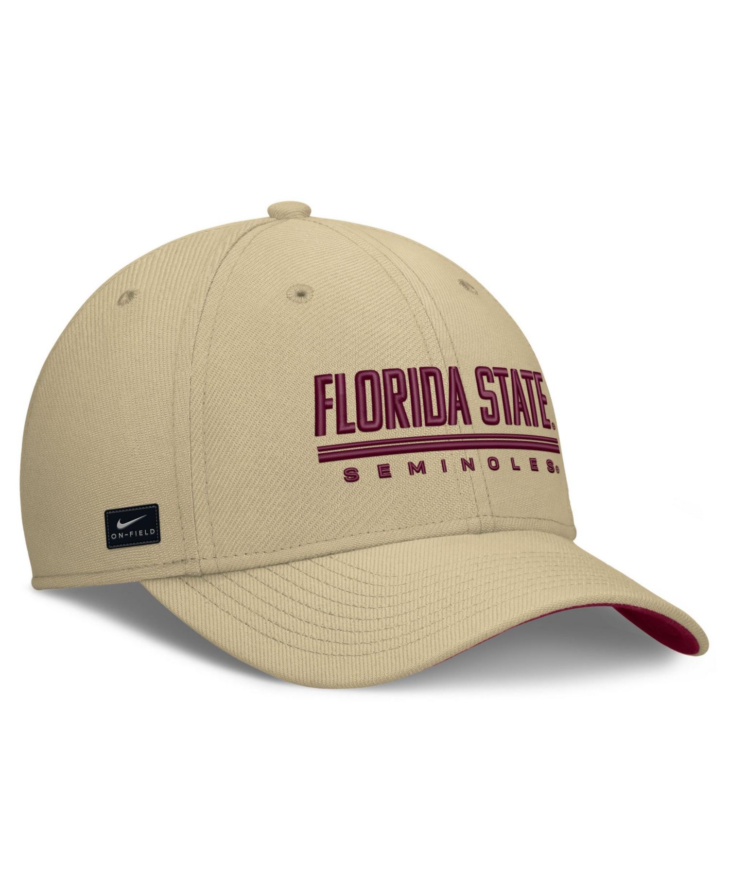 Men's Gold Florida State Seminoles Game Day Rise Swooshflex Hat