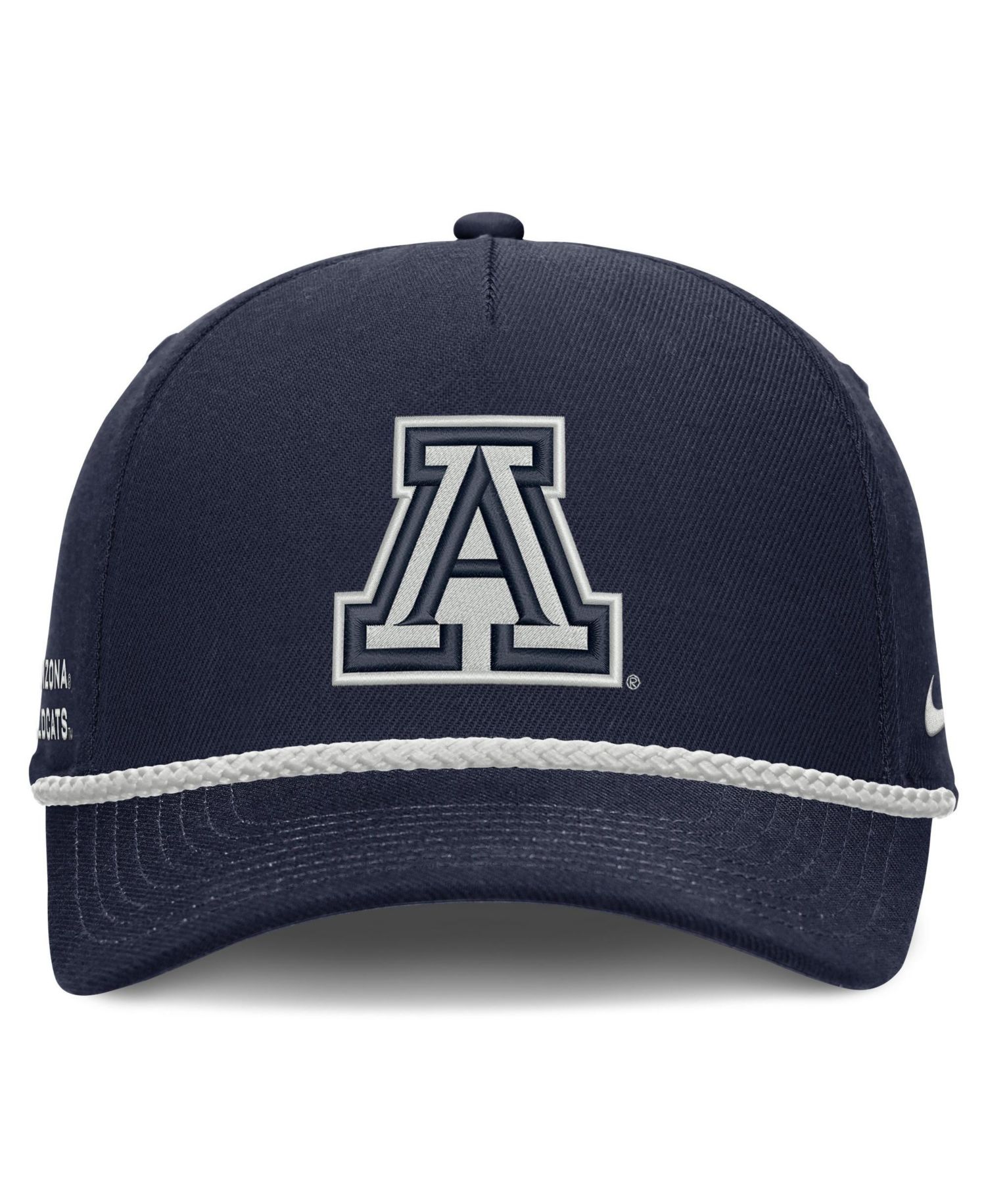 Men's and Women's Navy Arizona Wildcats Rope Rise Adjustable Hat