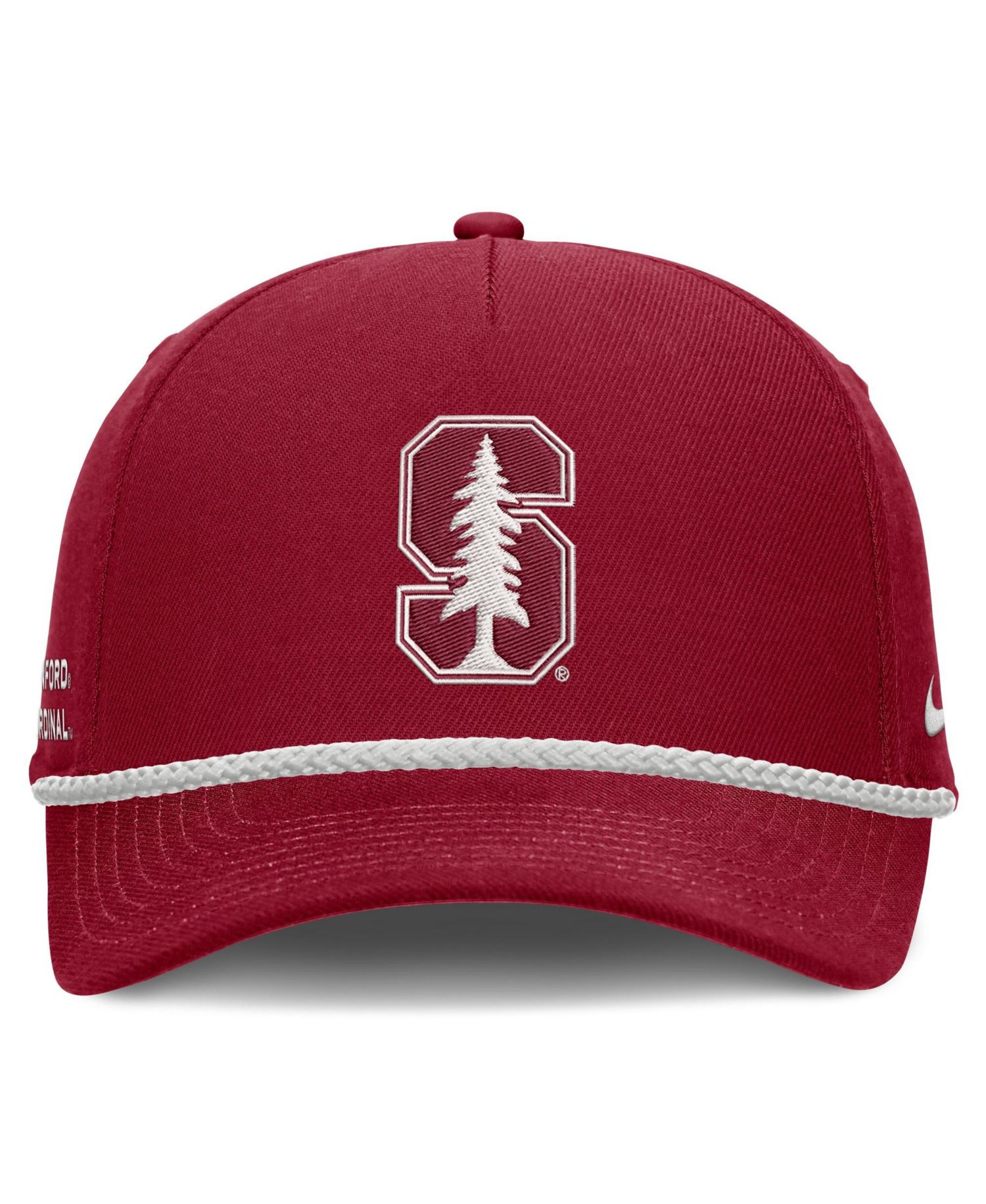 Men's and Women's Crimson Stanford Cardinal Rope Rise Adjustable Hat