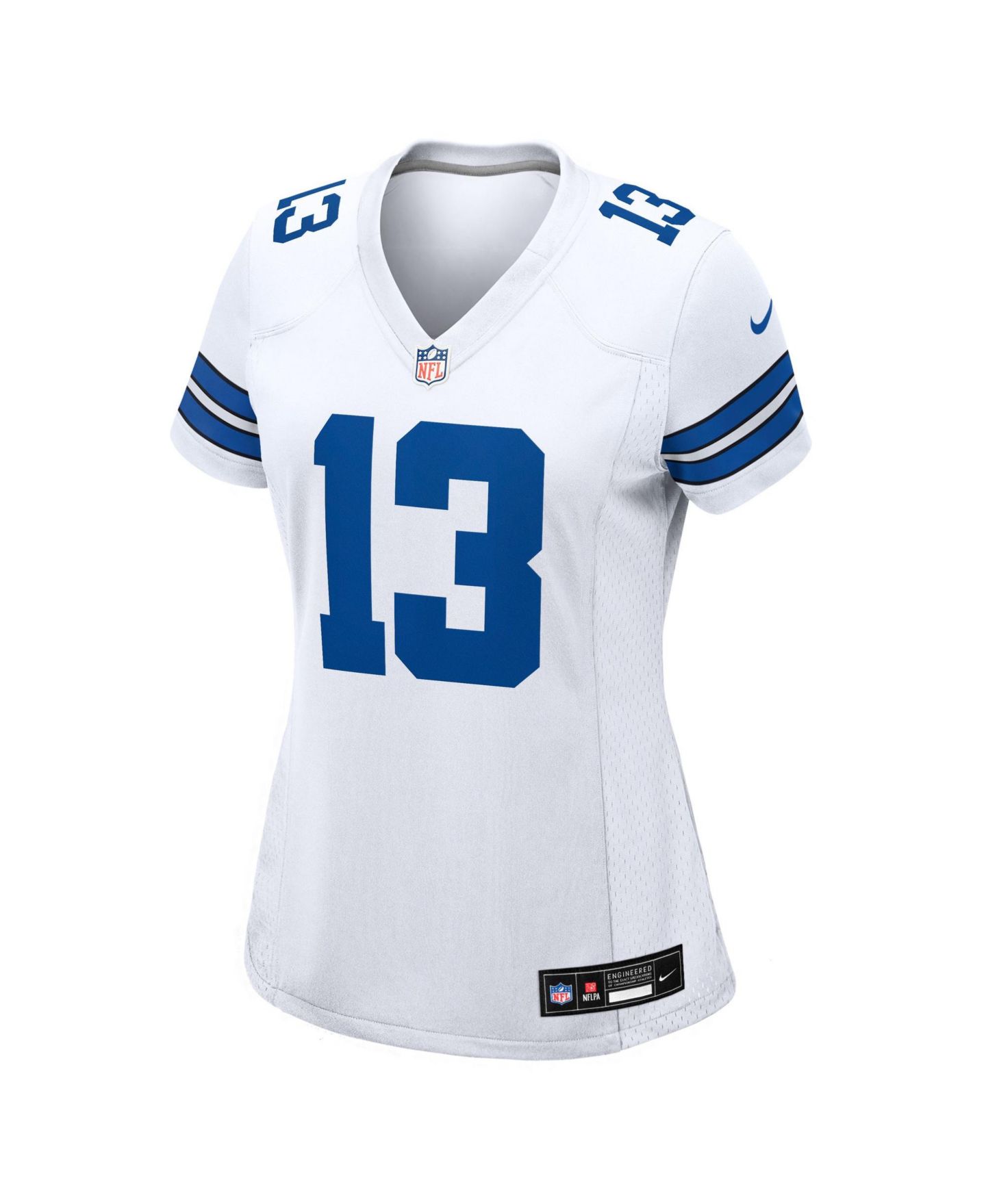 Женский топ Nike Caleb Downs White Dallas Cowboys Game Jersey — фото 6