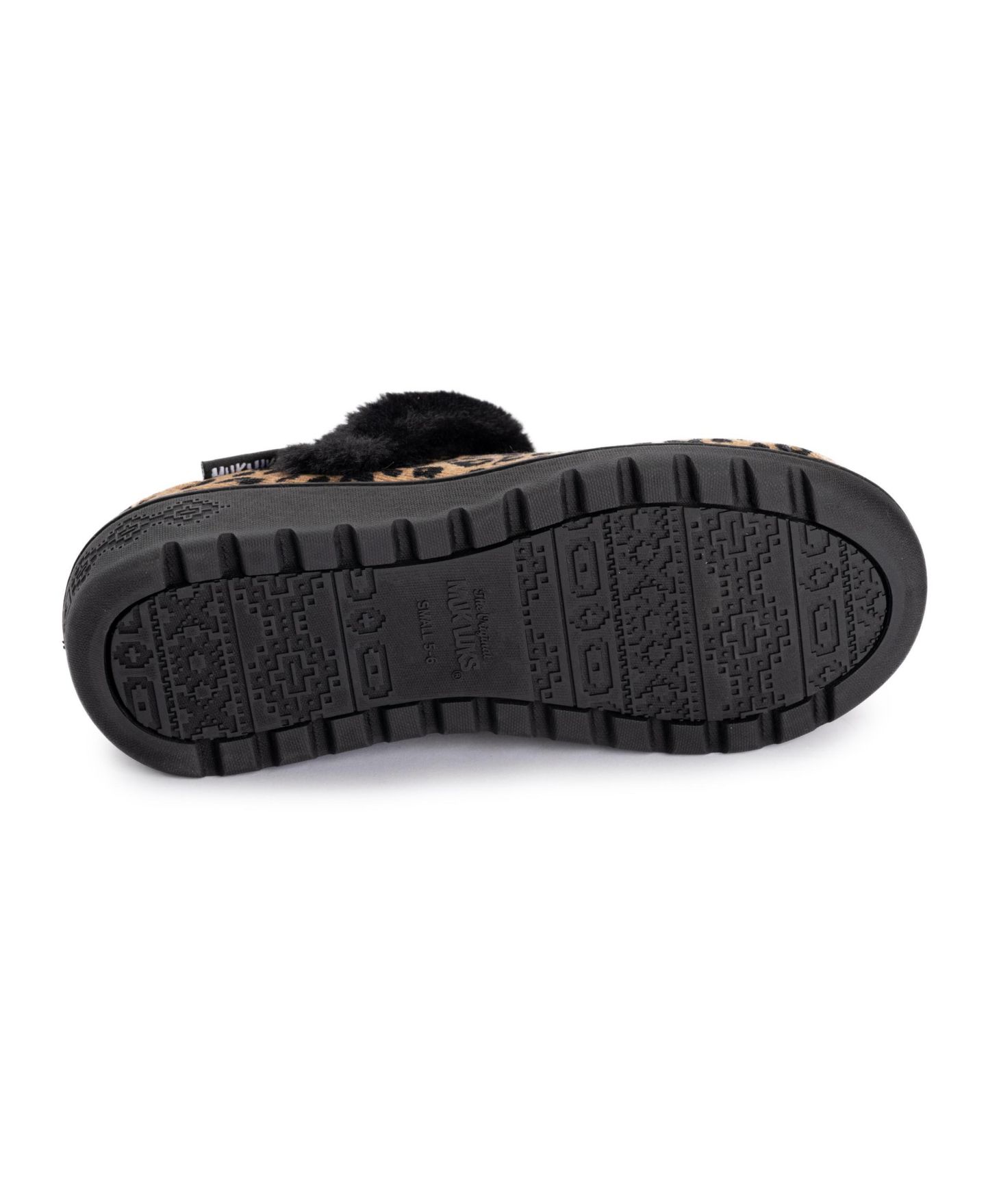 Женские сабо MUK LUKS Quianna Lissa Clog Slippers, цвет: Рыжевато-коричневый леопардовый — фото 3