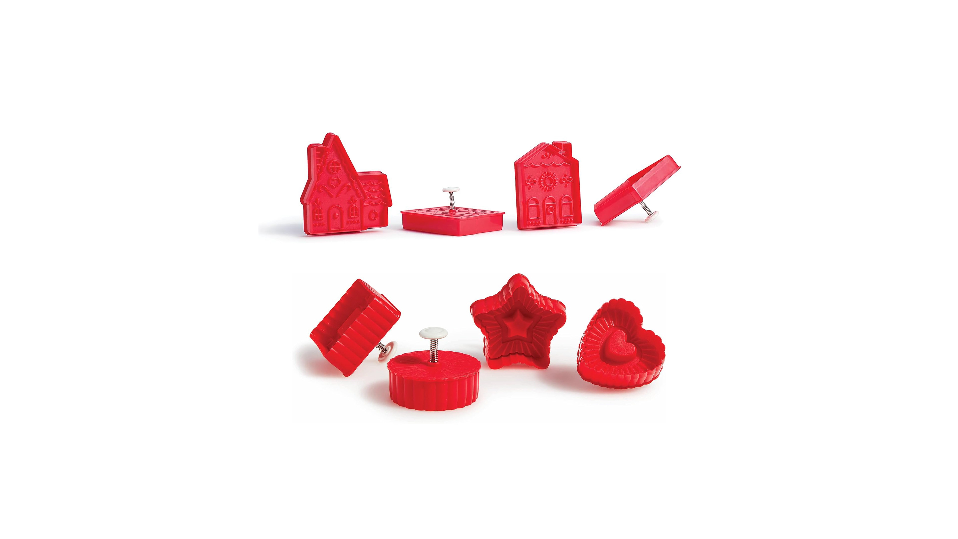 King Arthur Baking Company 8-Piece Holiday Village Cookie Cutter Set