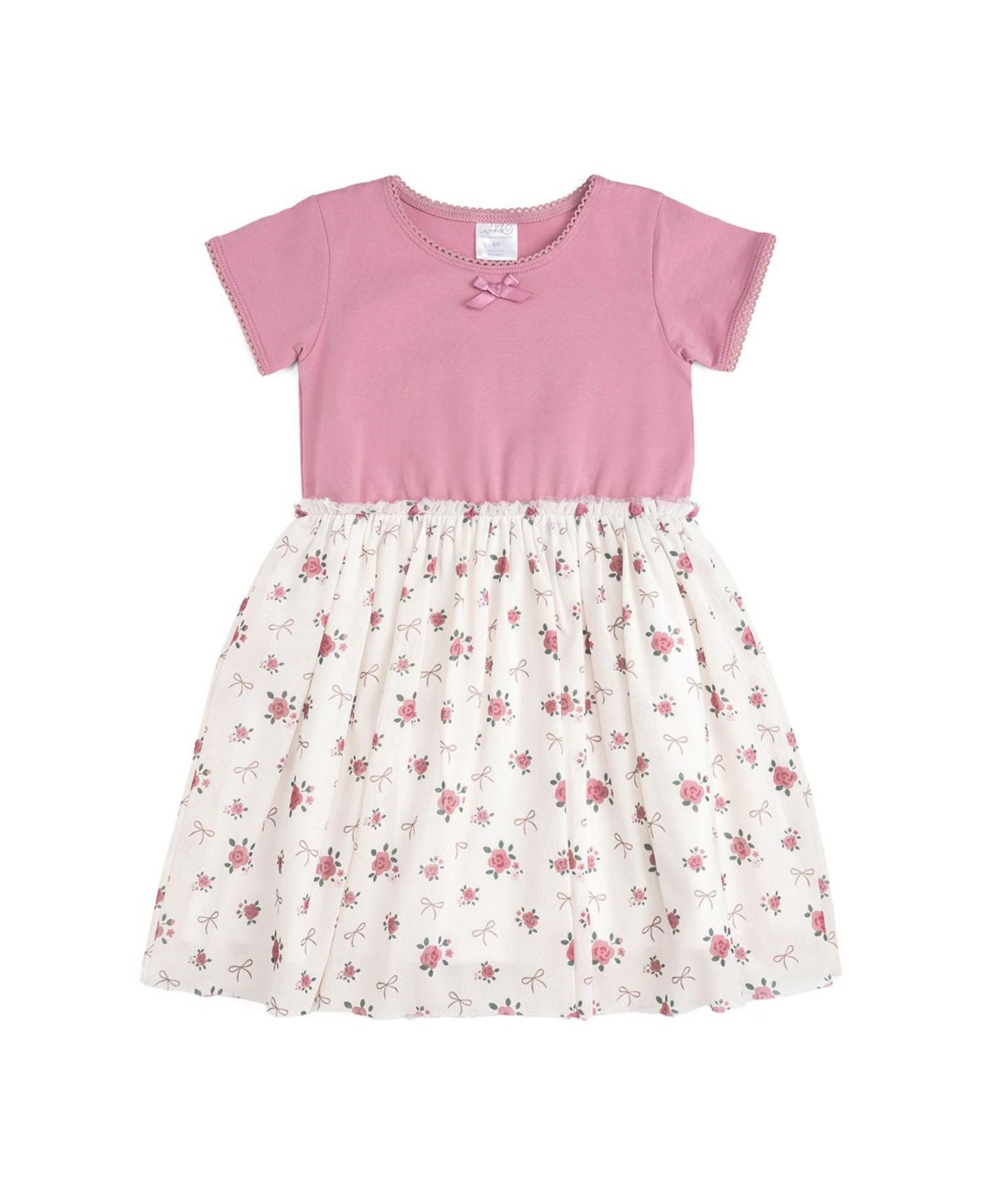 Платье Sweet Wink Coquette Short Sleeve Tutu Dress для девочек, цвет: Разноцветный — фото 1