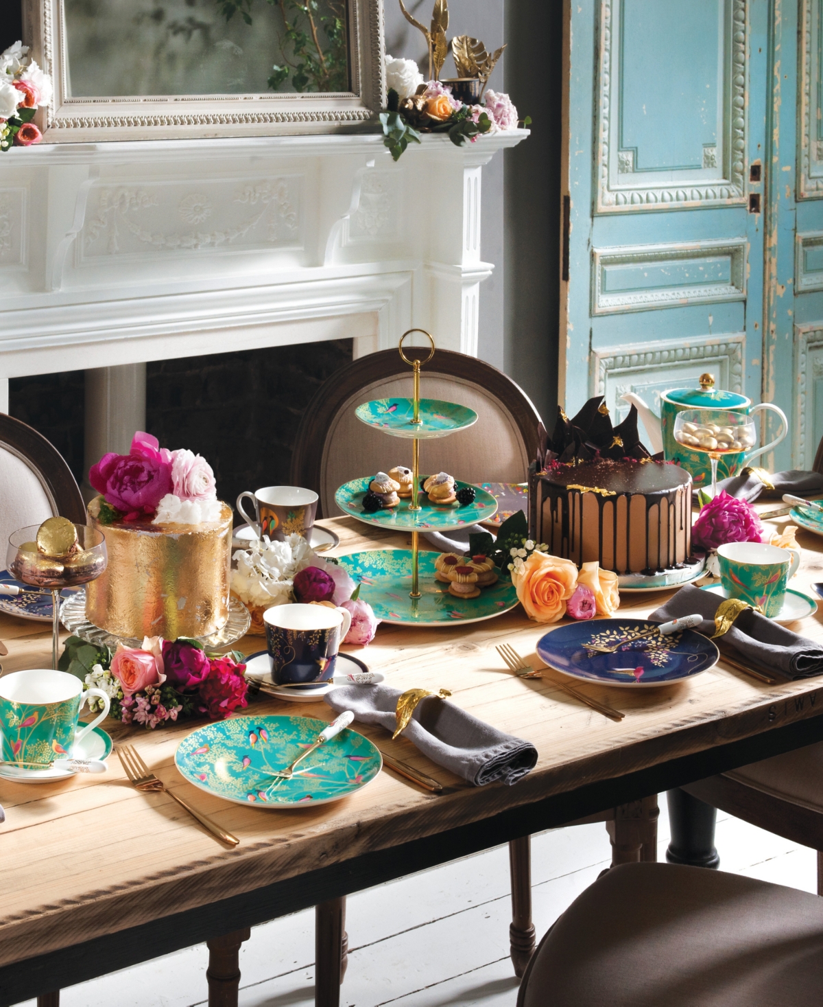 Portmeirion Sara Miller Cake Stand