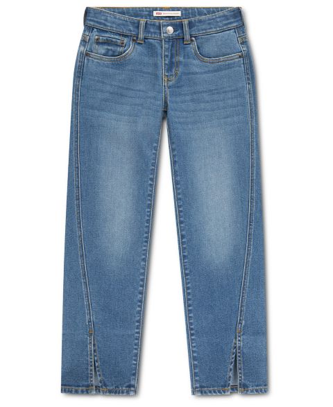 Джинсы Levi's Regular Rise Straight Jeans для девочек, цвет: Lunch Break