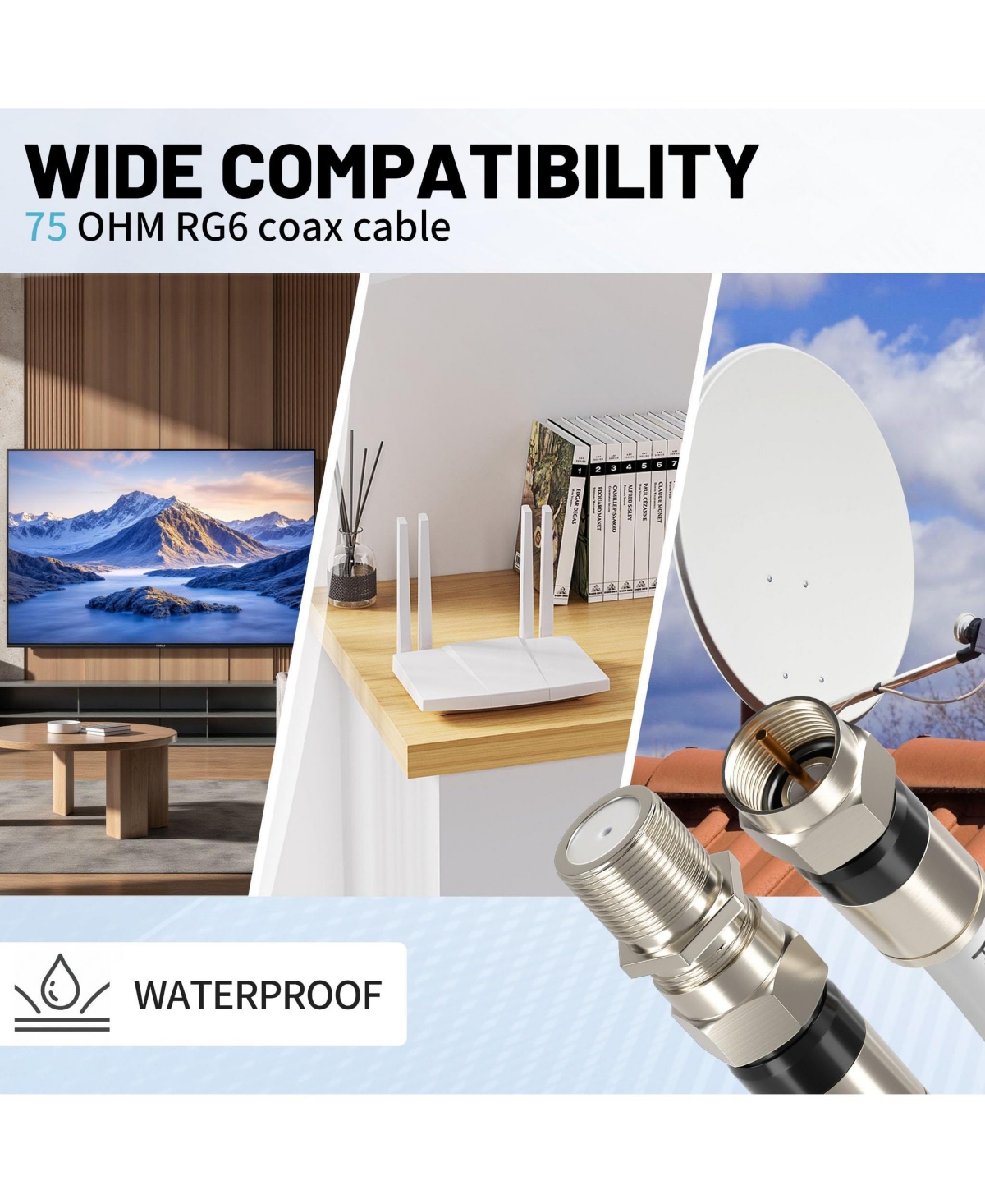 Lofree RG6 4K Hdr Coaxial Cable