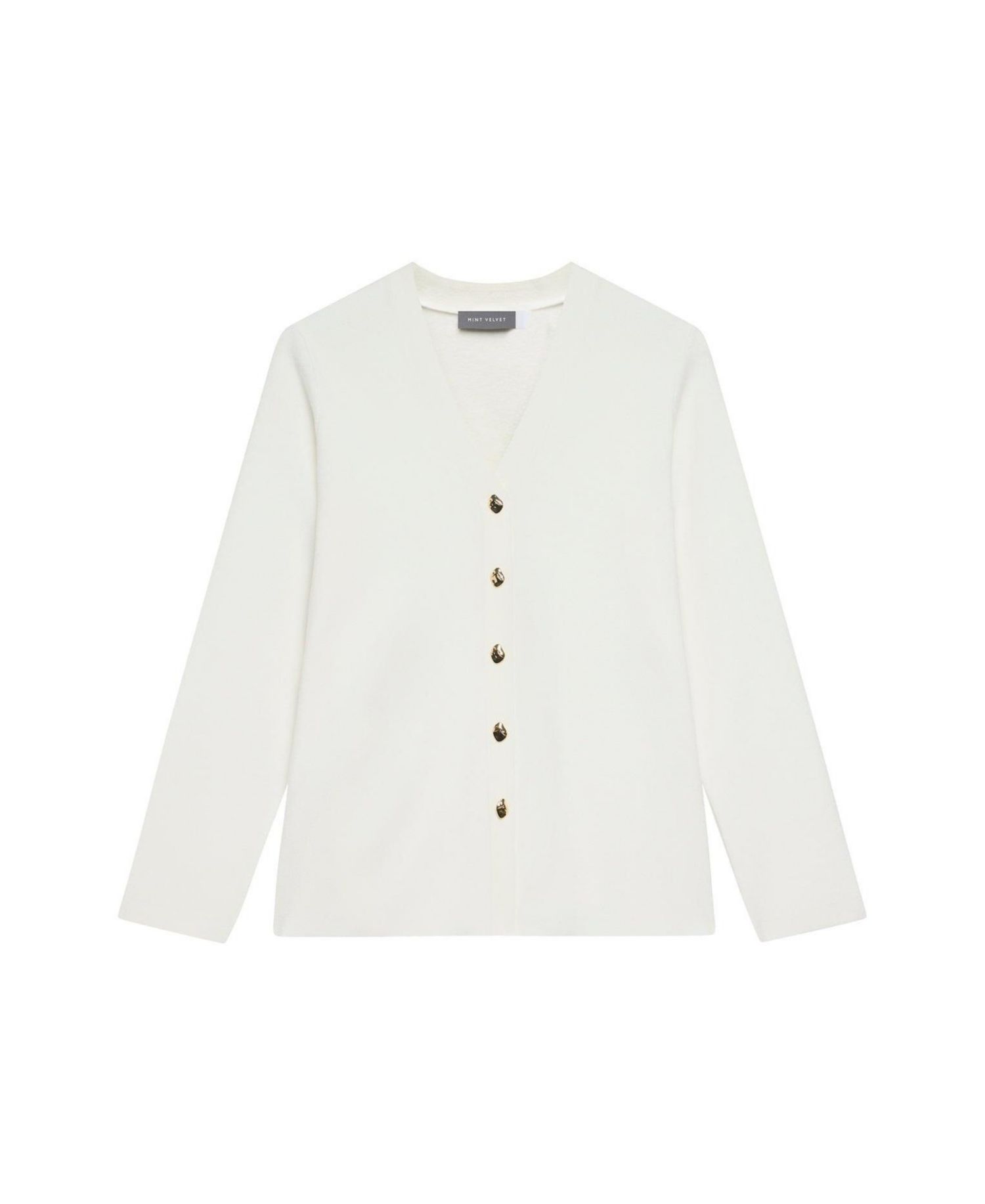 Women's V Neck Longline Cardigan