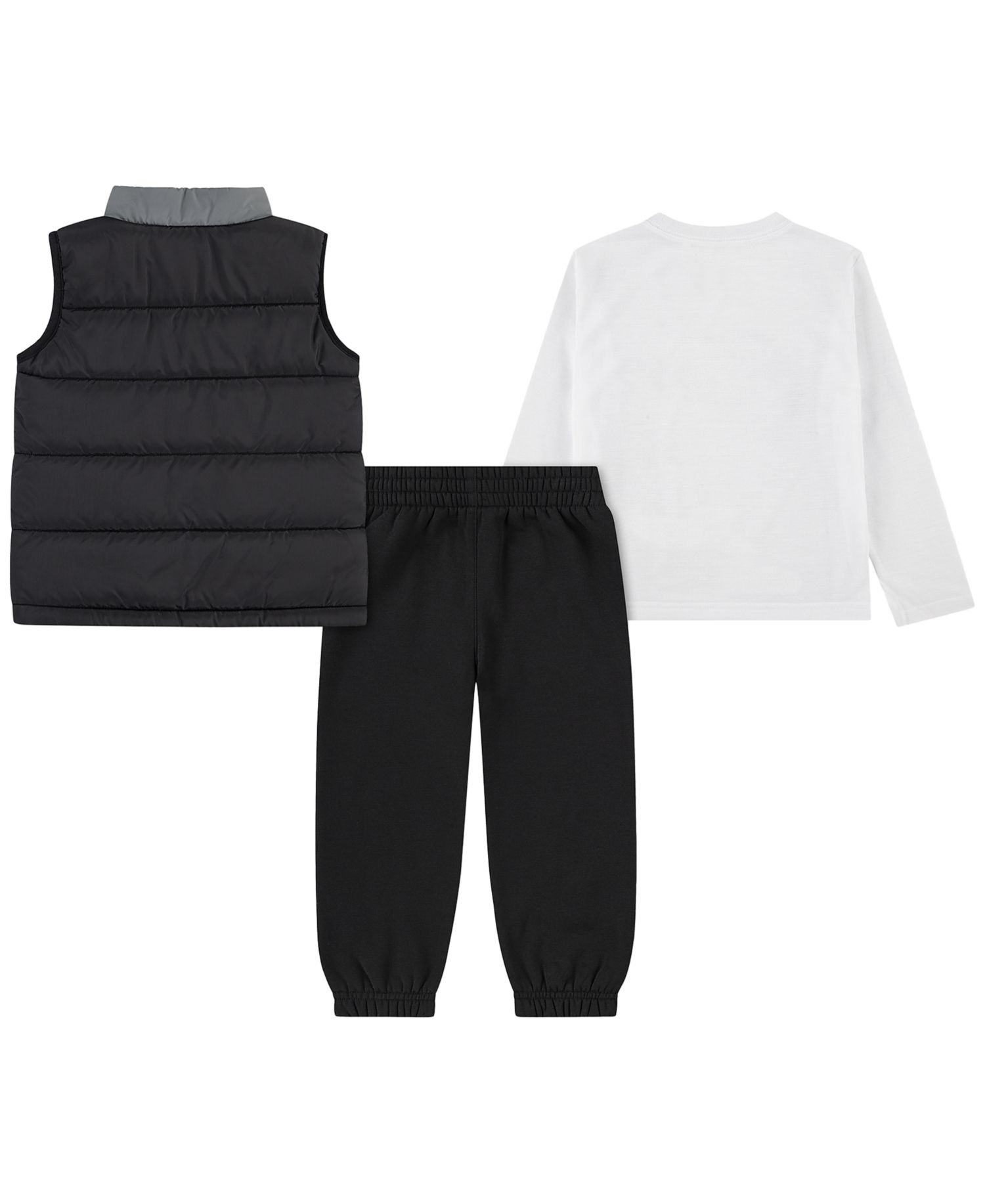 Boys' 2T-7 Crewneck T-shirt, Vest and Pants, 3-Piece Set