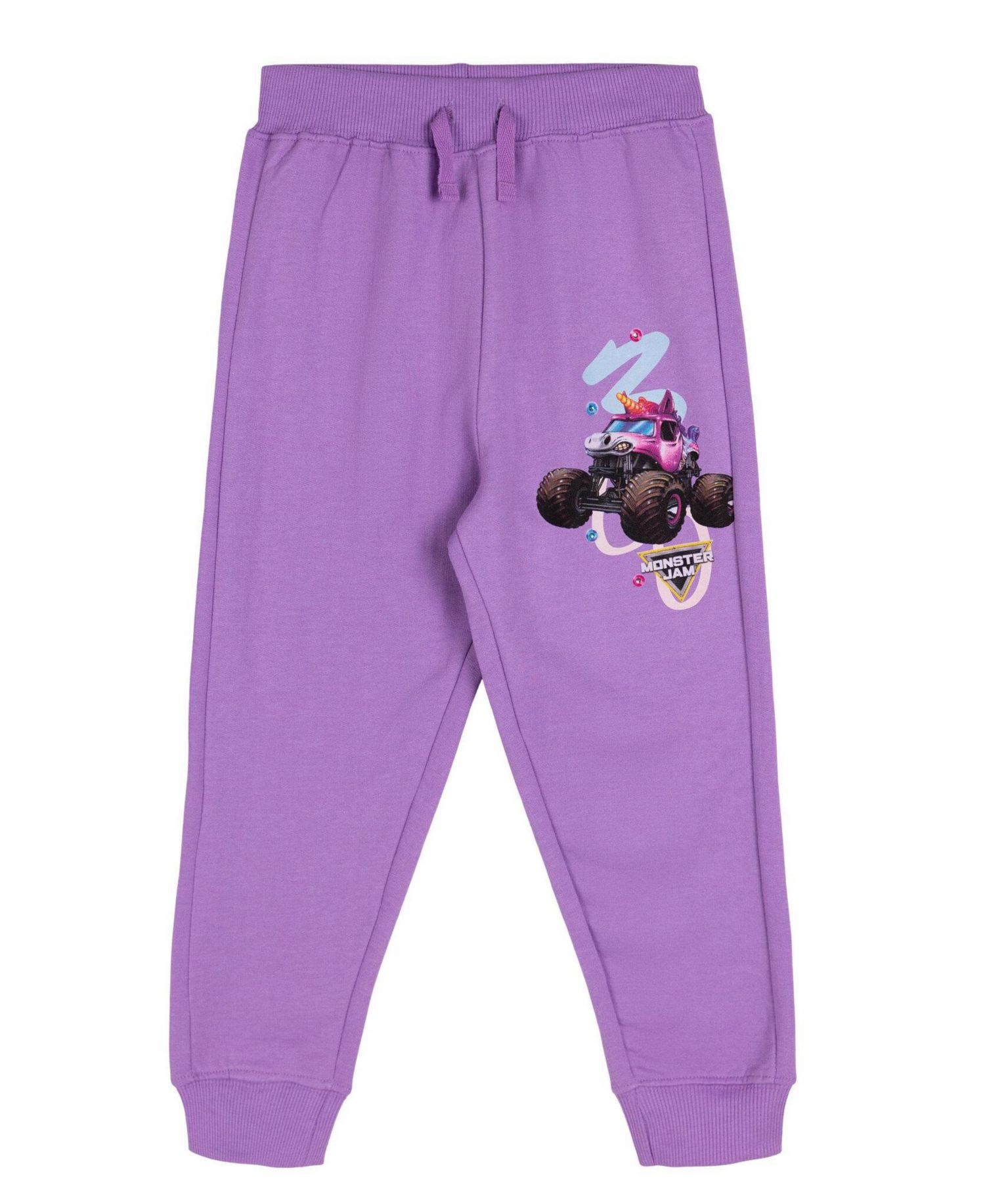 Sparkle Smash Girls' 2-Piece Fleece Sweatshirt and Pants Set