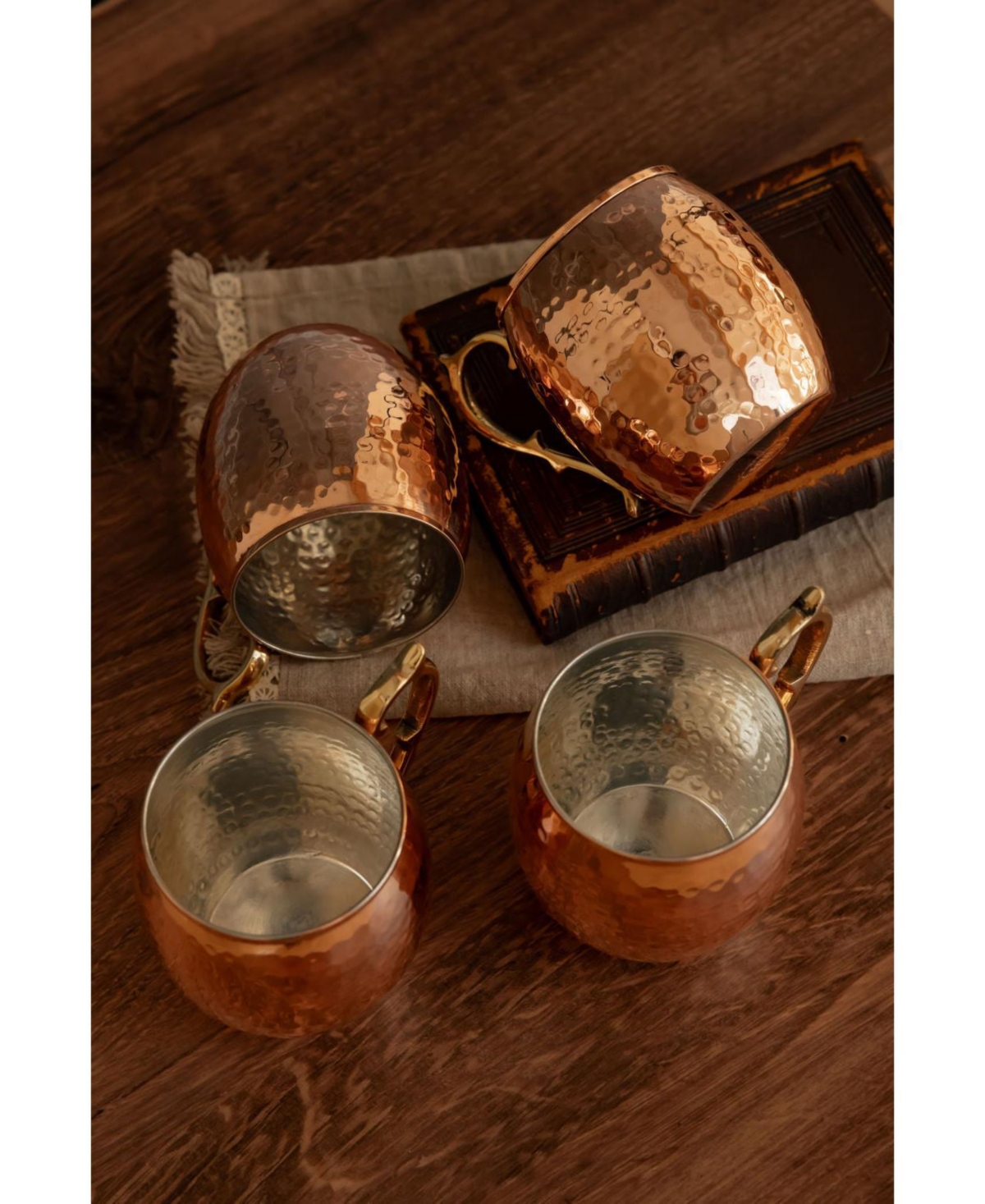 Coppermill Kitchen, Cmk Vintage Inspired Moscow Mule Mugs, Set of 2