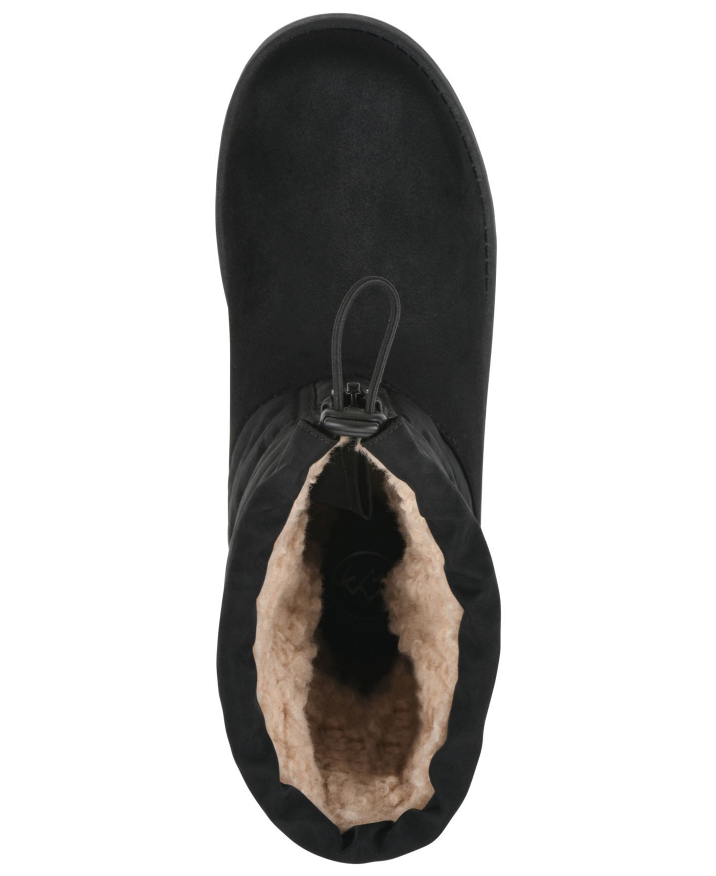 Женские ботинки White Mountain Issy Faux Fur-Lined Booties, цвет: Чёрный — фото 5