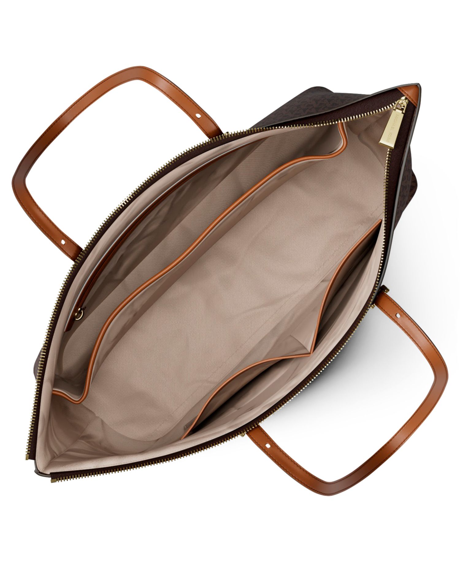 Quinn Large East West Multi-Function Zip-Top Tote Handag