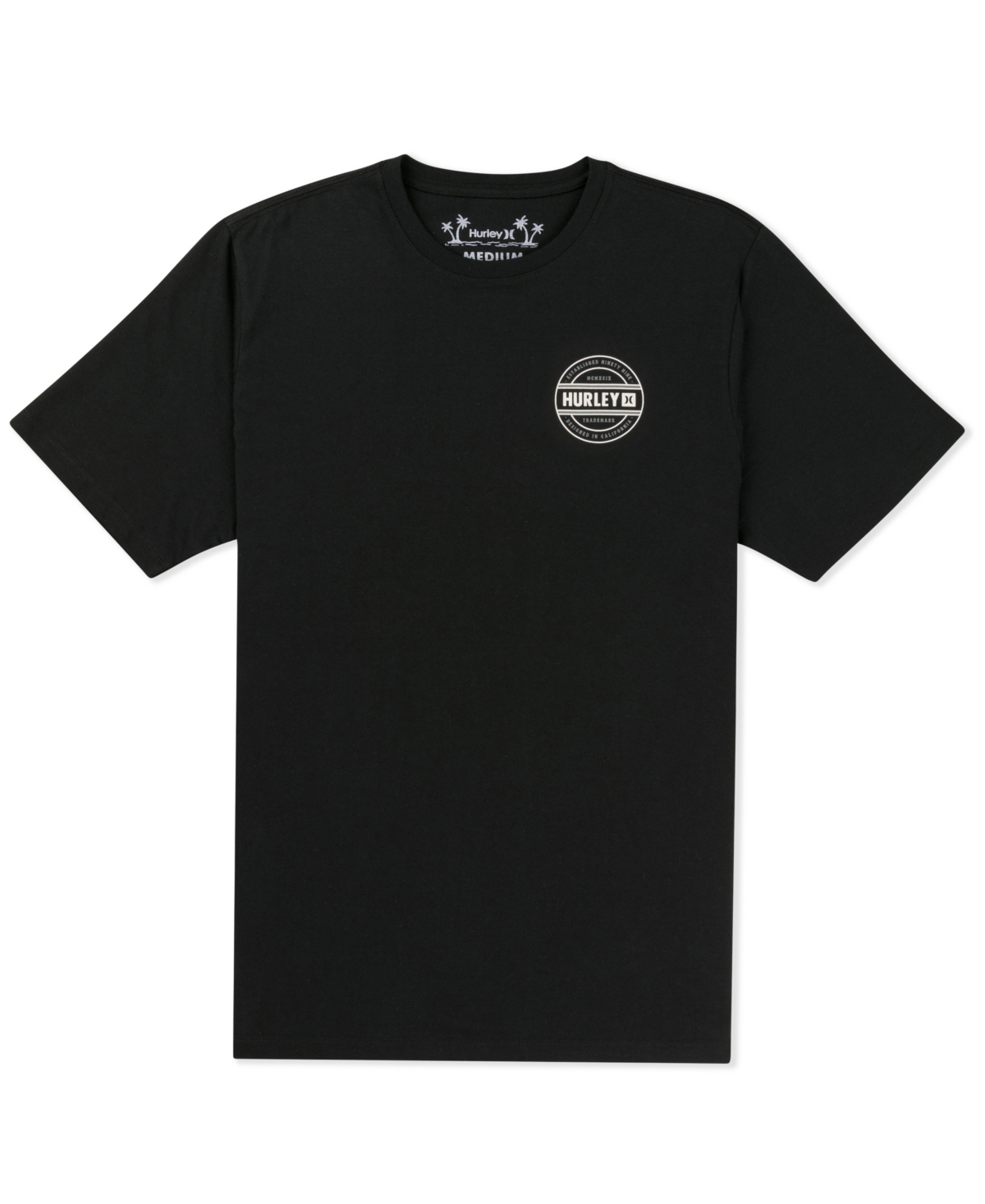 Hurley Men's Classic Crewneck Short-Sleeve T-Shirt