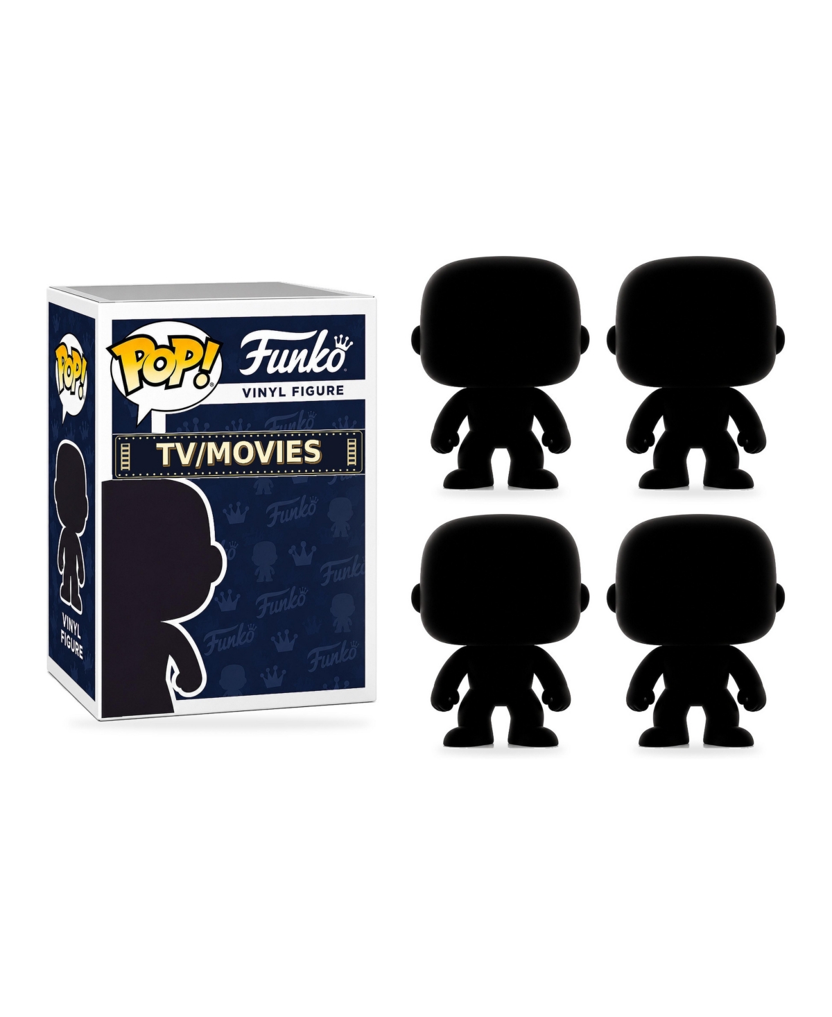 Funko Pop! Movies and Tv Blind Box 4-Piece Vinyl Figure Set, Ages 4+ - Assorted Pre-Pack