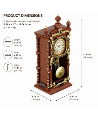 Contixo Retro Pendulum Clock BK12 751-Piece Building Set, Ages 8+