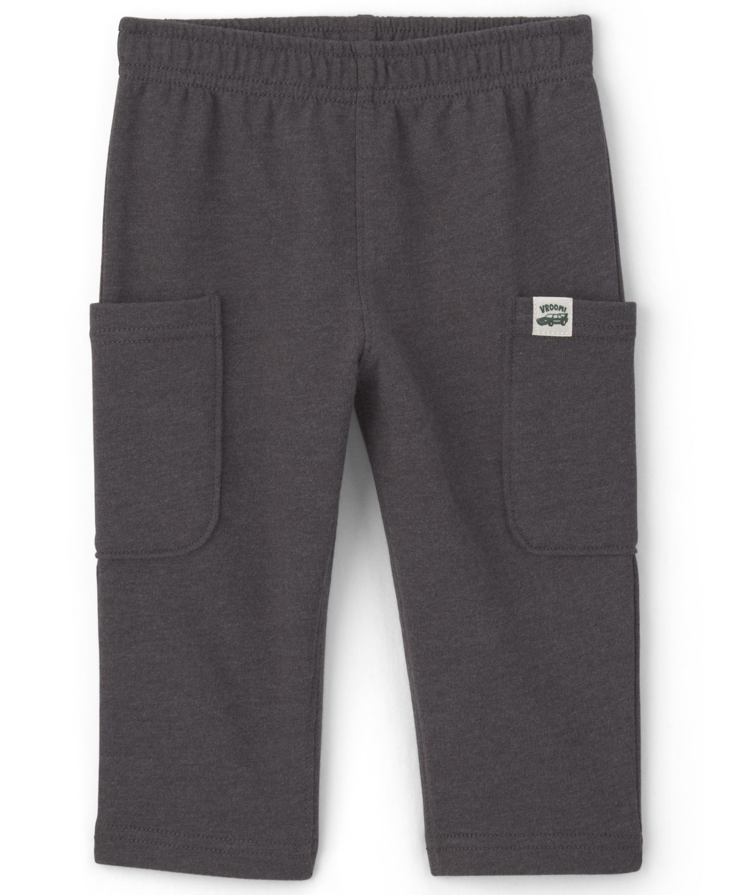 Baby Boys' Car French Terry Short-Sleeve T-Shirt and Pants, 2-Piece Set