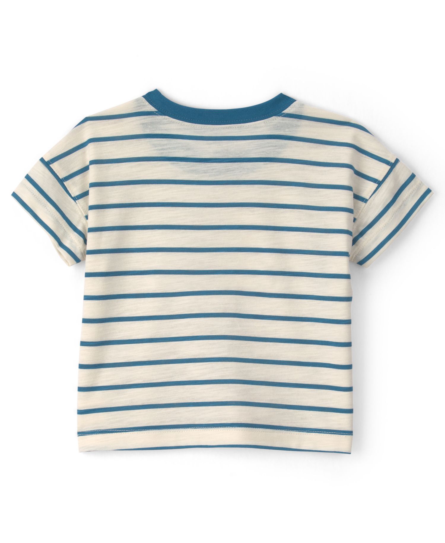 Baby Boys' Striped Short-Sleeve T-Shirt and Pants, 2-Piece Set