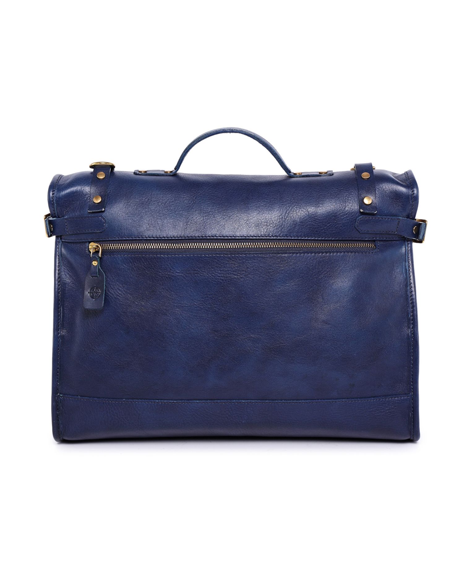 Stone Cove Leather Briefcase