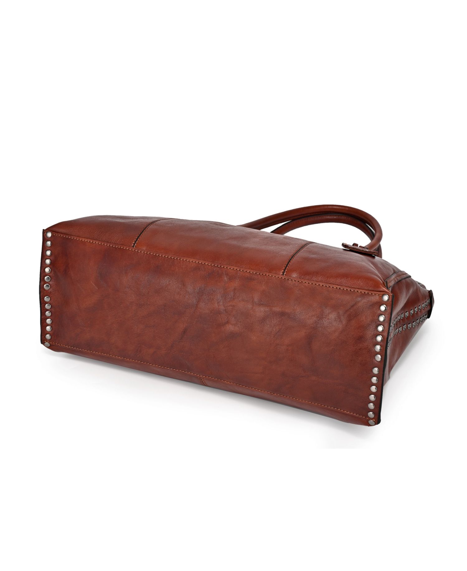 Soul Stud Large Leather Satchel Bag