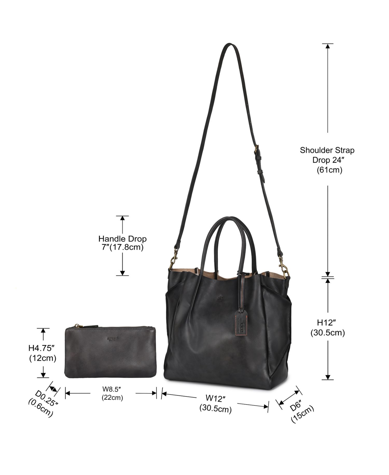 Sprout Land Extra-Large Leather Tote Bag