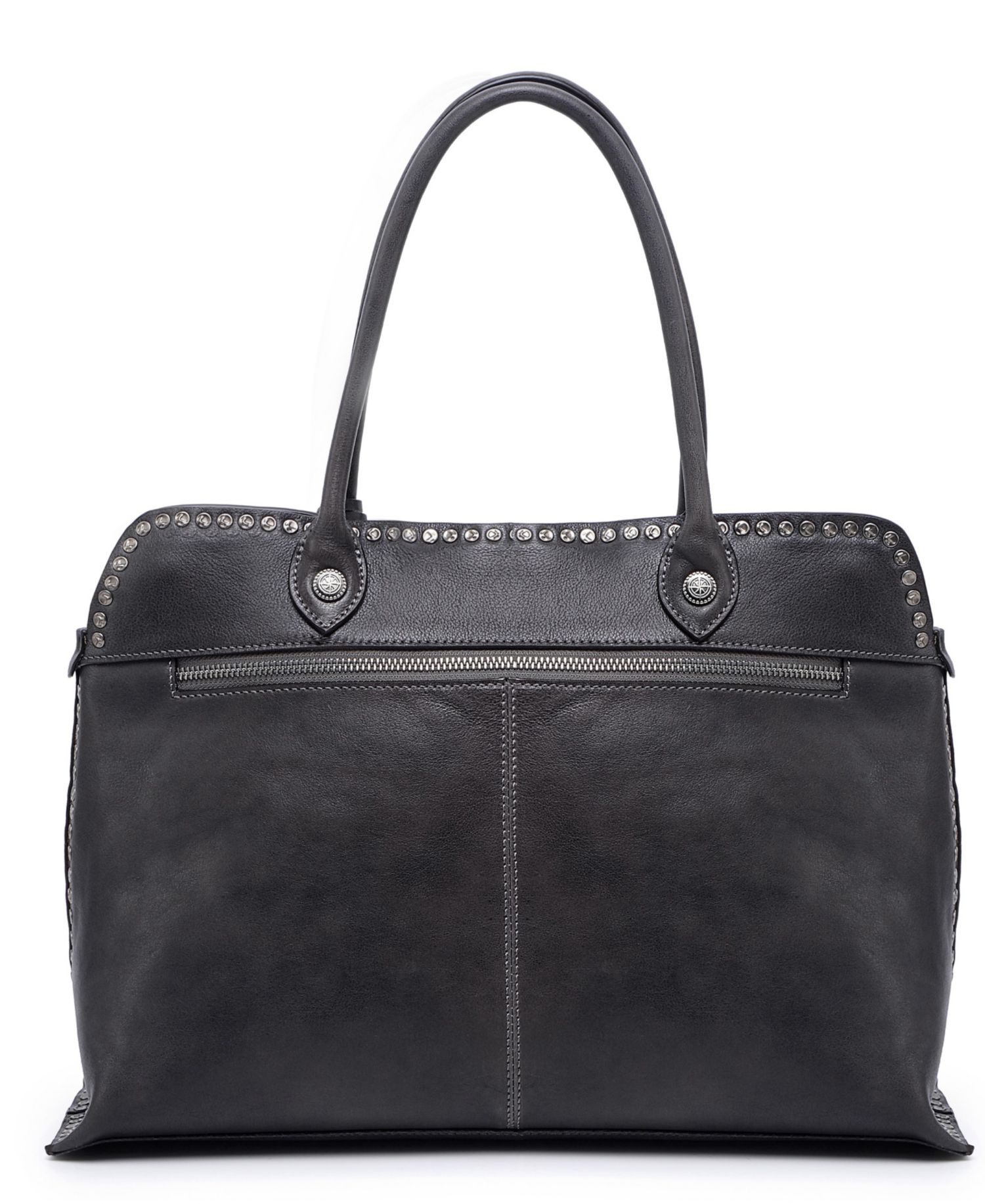 Soul Stud Large Leather Satchel Bag