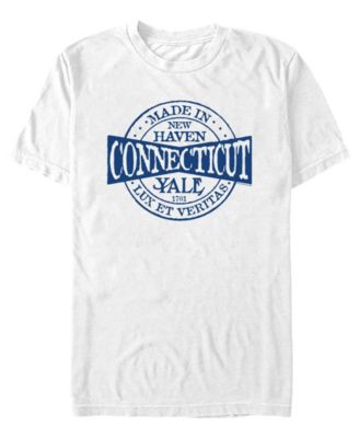 Men's Yale University Made in New Haven Connecticut Established 1701 Graphic T-Shirt