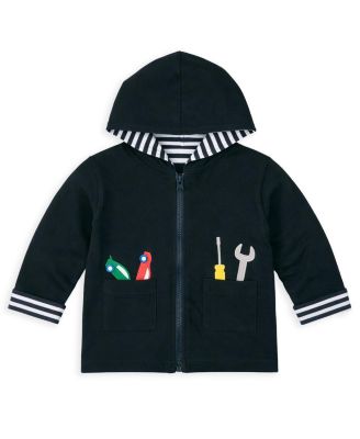 Toddler Boys (2T - 5) Reversible Jacket with Cars and Tools