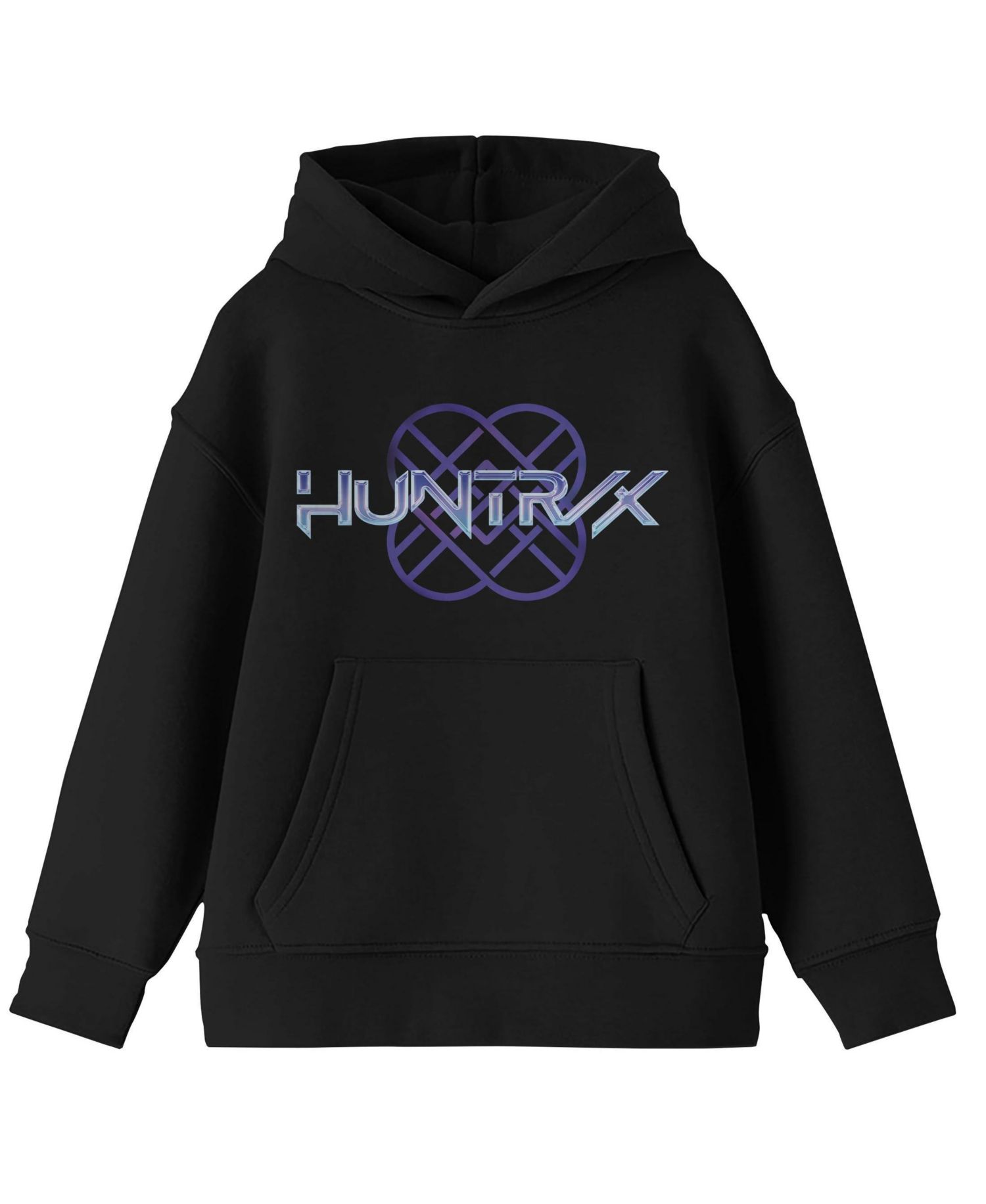 HuntrX Logo Shiny Glow Boys XS- XXL Long Sleeve Hoodie