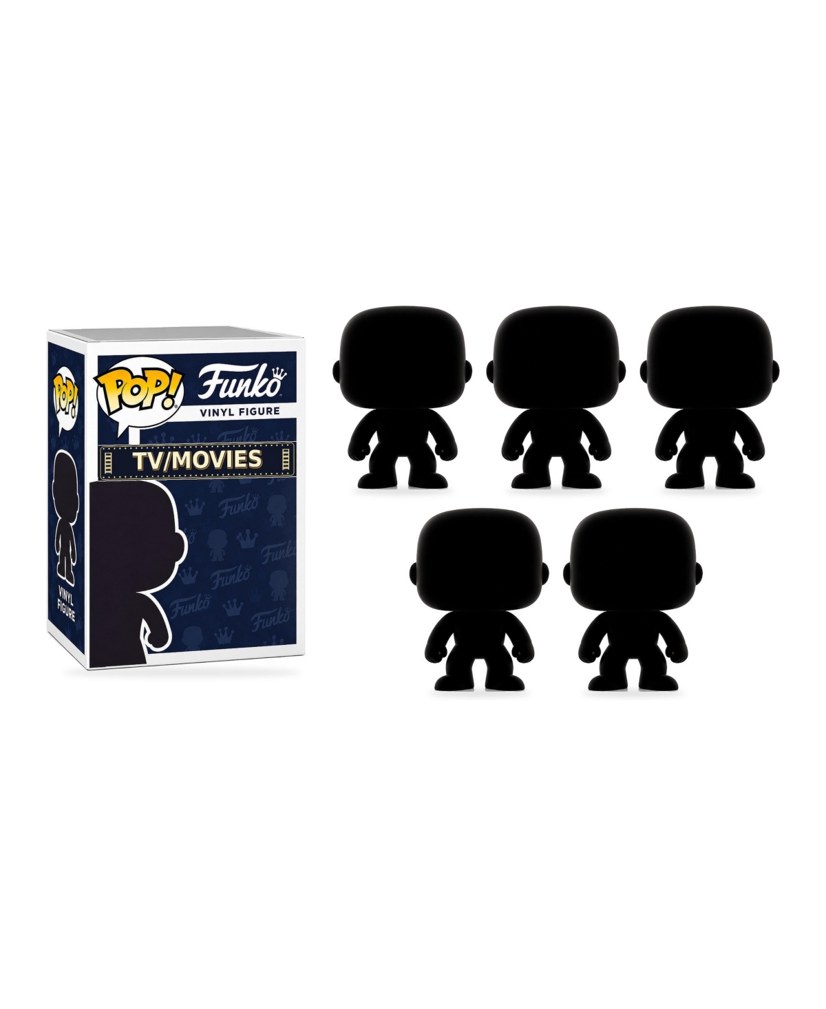 Funko Pop! Movies and Tv Blind Box 5-Piece Figure Set, Ages 4+ - Assorted Pre-Pack