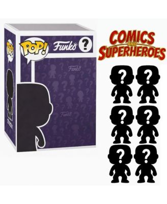 Pop! Superhero Mystery 6-Piece Figures, Ages 4+