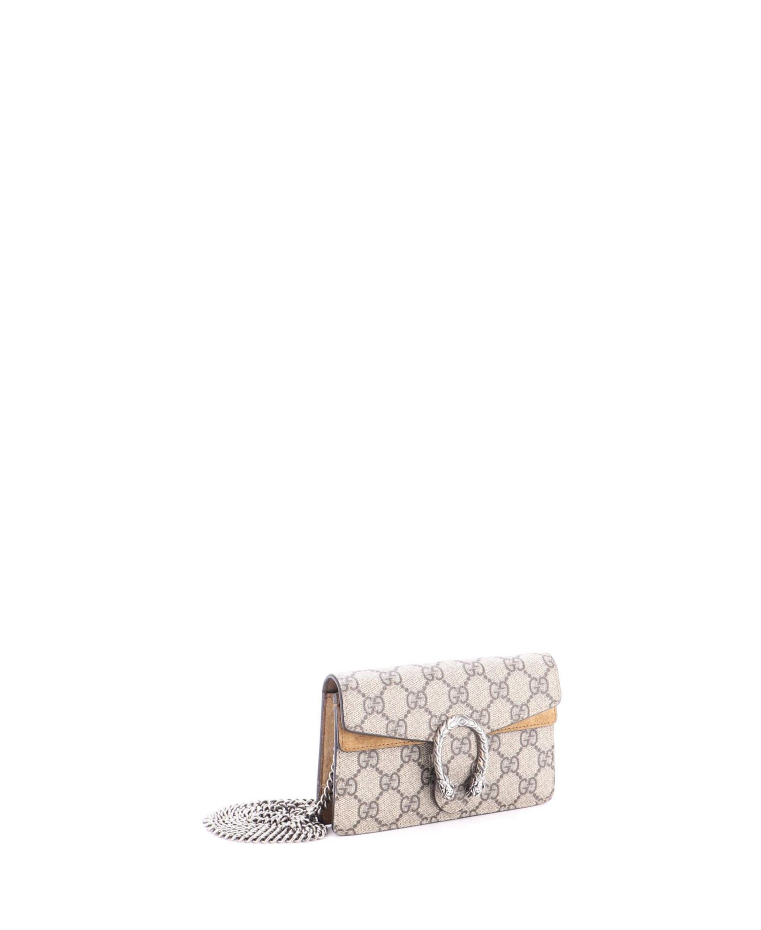 Super Mini Dionysus Bag GG Coated Canvas
