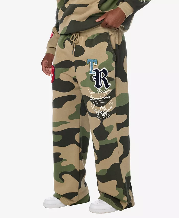 Men's Logo Patch Baggy Sweatpants - thumbnail 5