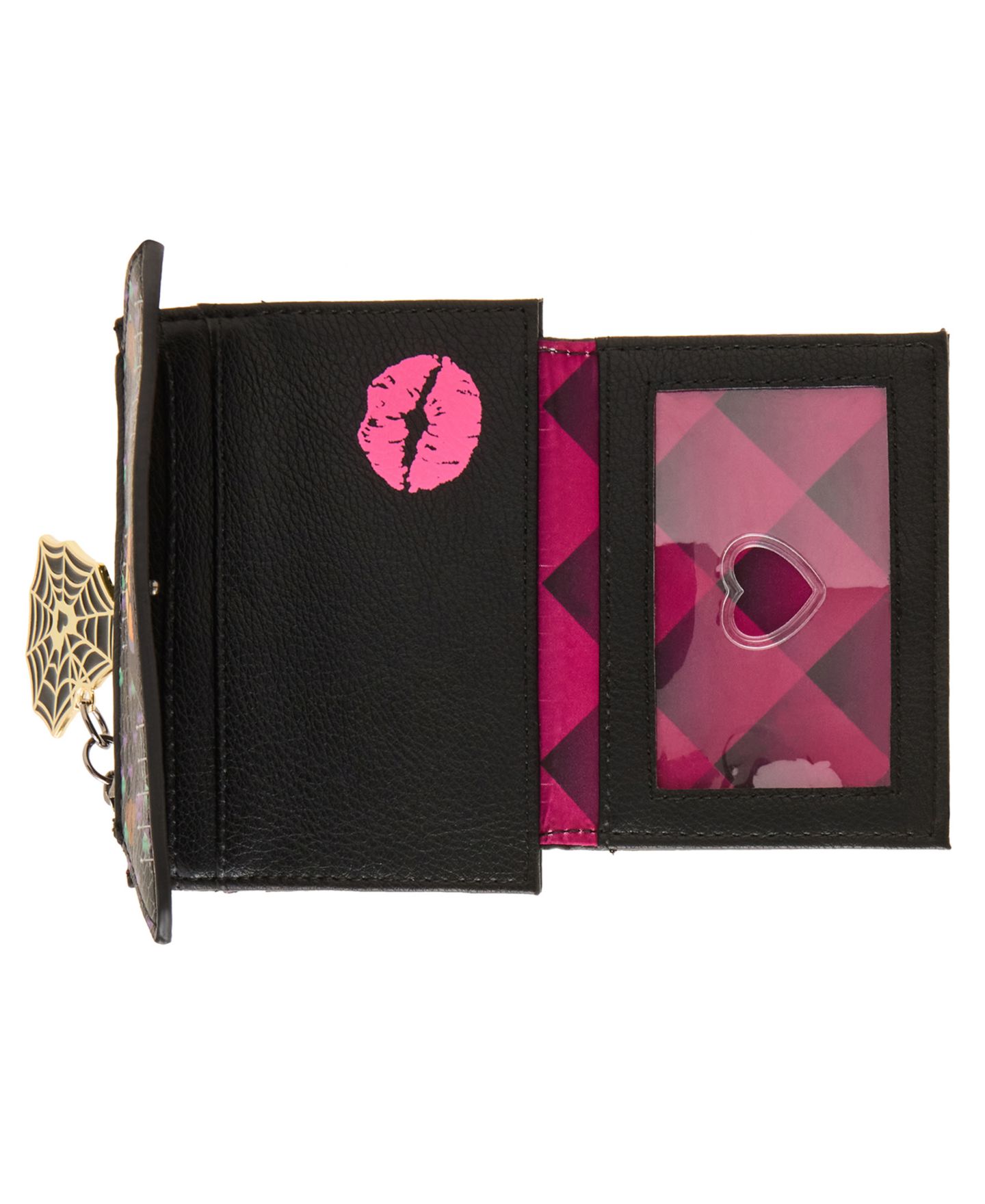 Женский кошелёк Betsey Johnson Boo Breakfast Wallet, цвет: Чёрный разноцветный — фото 4