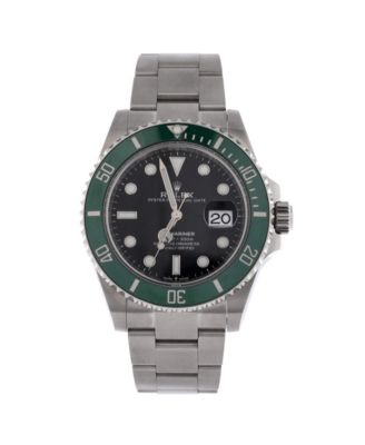 Oyster Perpetual Submariner Starbucks Date Automatic Watch in Stainless Steel and Cerachrom 41mm