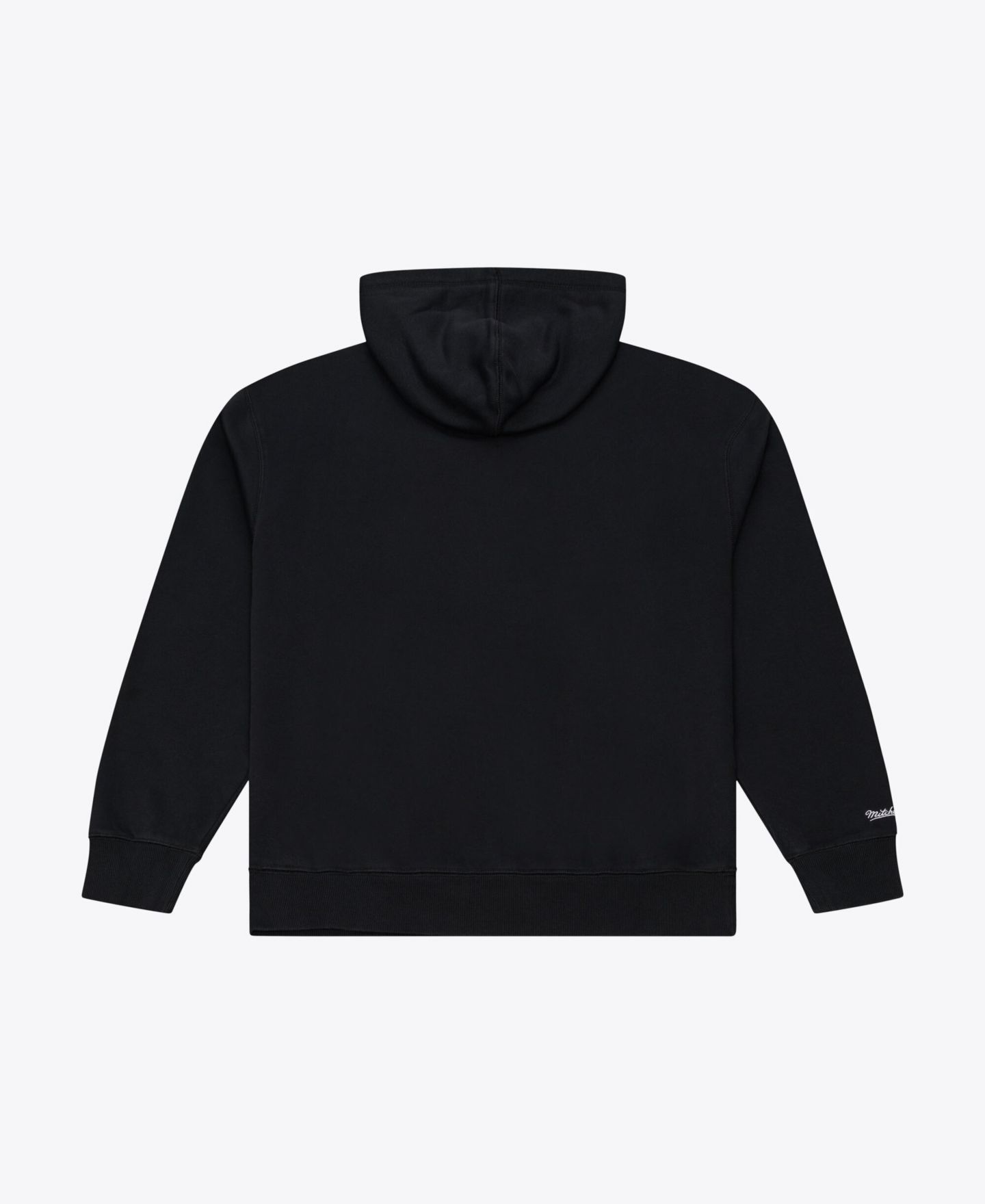 Мужское худи Mitchell & Ness Black Ohio State Buckeyes Monochrome Icon Fleece — фото 2