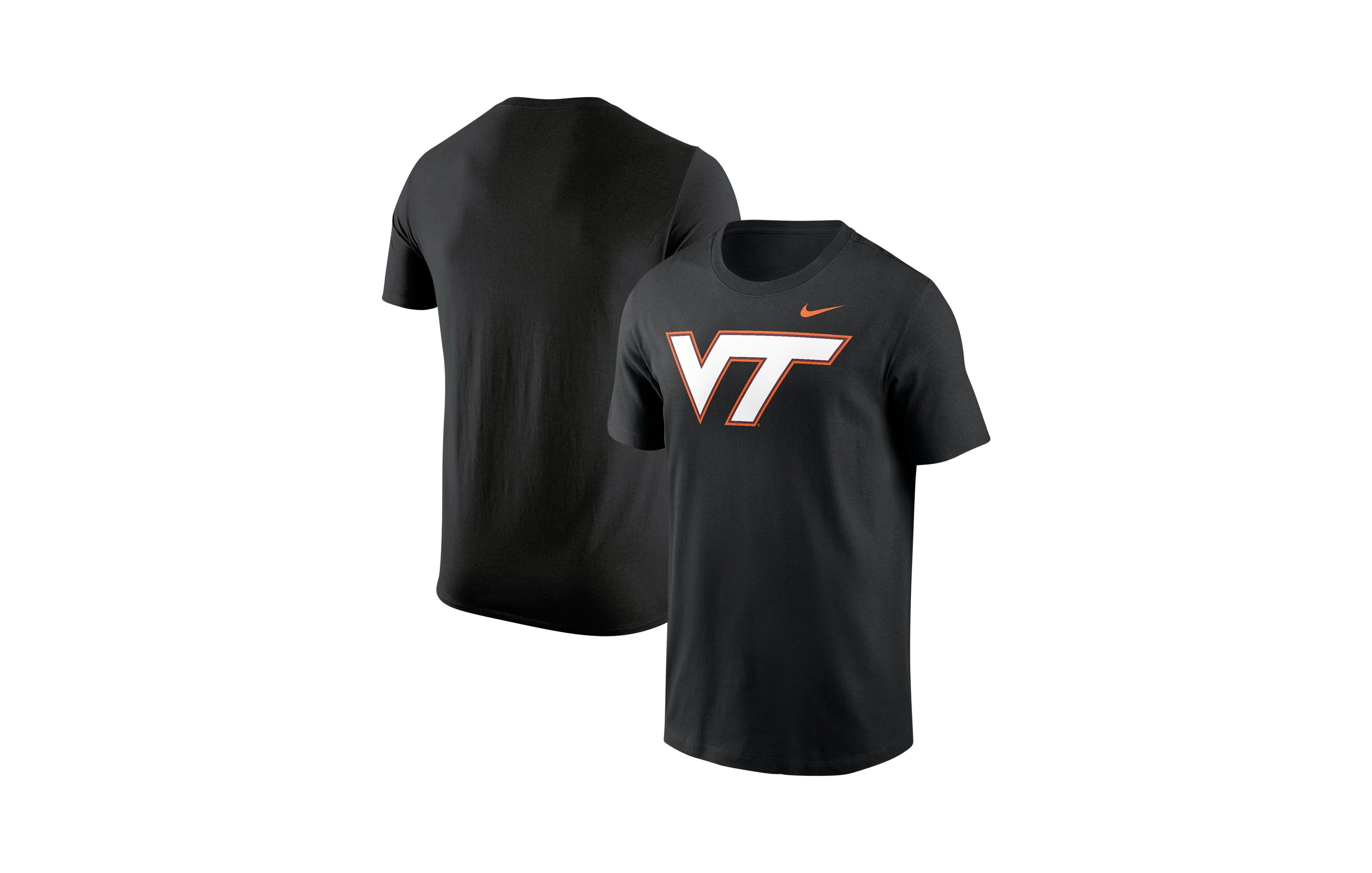 Nike Men's Black Virginia Tech Hokies Logo T-Shirt