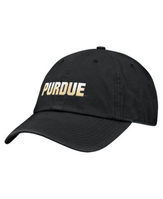 Men's Black Purdue Boilermakers Club Adjustable&nbsp;Hat
