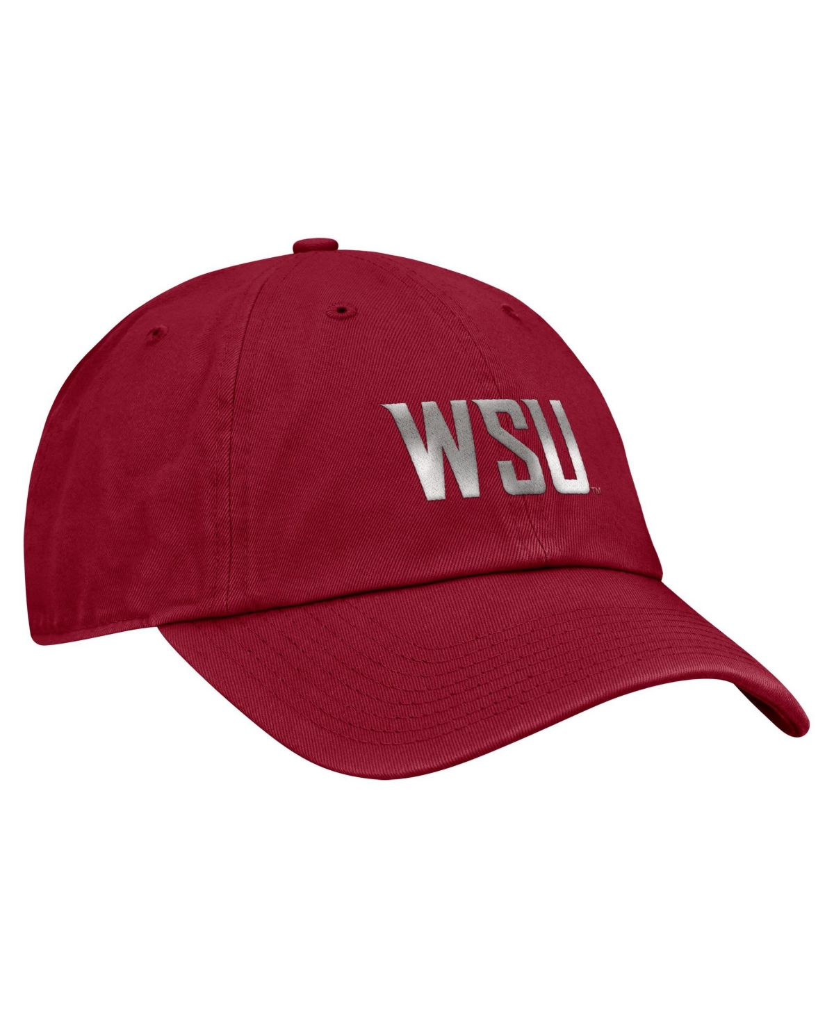 Nike Men's Crimson Washington State Cougars Club Adjustable Hat