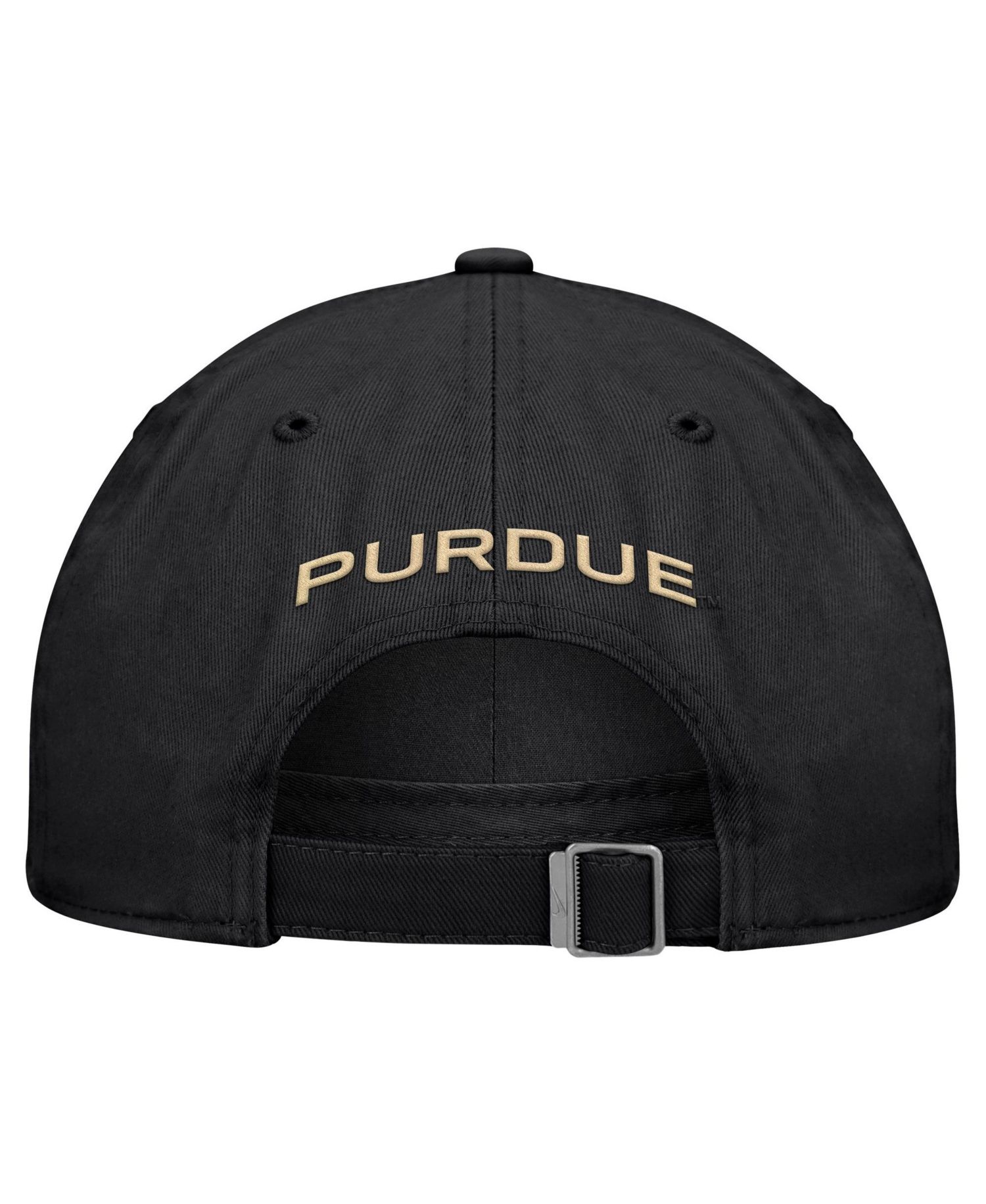 Men's Black Purdue Boilermakers 2026 Sideline Club Adjustable Hat