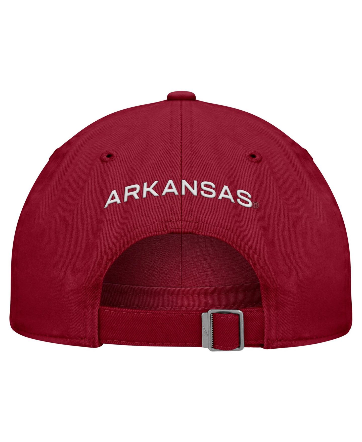 Мужская кепка Nike Cardinal Arkansas Razorbacks 2026 Sideline Club Adjustable Hat — фото 2