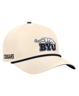 Men's Natural BYU Cougars Vintage Rope Rise Adjustable Hat
