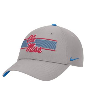 Men's Gray Ole Miss Rebels Ripstop Dri-FIT Adjustable Hat